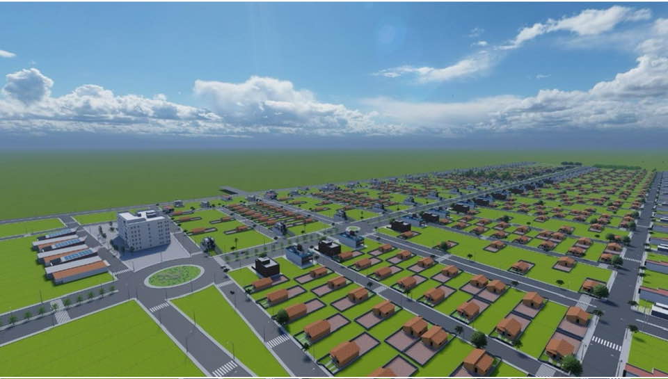 Imagem 4 - Projecto de Loteamento Jardins de Belas